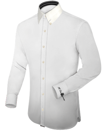 Extra Lange Shirts with Hidden Button