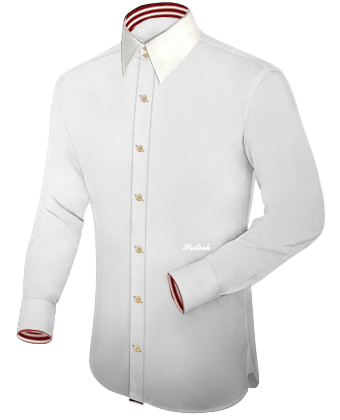 Design Your Own Clothes Online with French Collar 2 Button