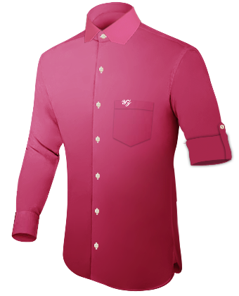 Grijs Overhemd with Modern Collar