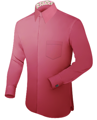 Hemden Op Maat Antwerpen with French Collar 1 Button