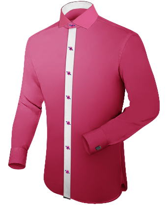 Heren Blouse Op Maat Maken with Italian Collar 1 Button