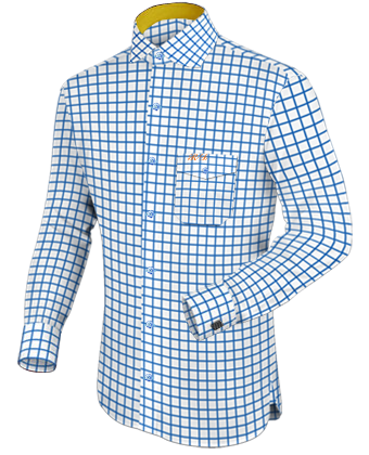 Grote Maten Heren Kleding with English Collar