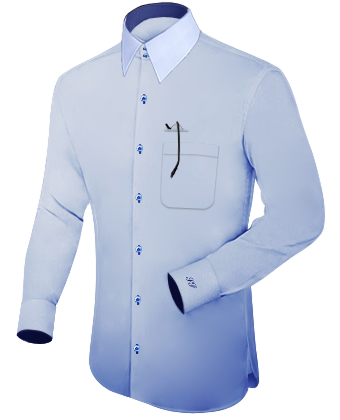 Hip Overhemd Jongen with French Collar 2 Button