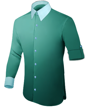 Italiaanse Kleding with French Collar 2 Button