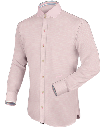 Italiaanse Overhemden Dames with Italian Collar 2 Button