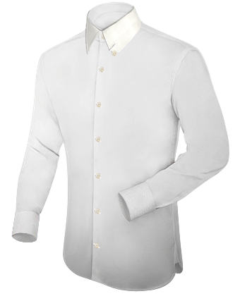 Italian Style Overhemden with Hidden Button
