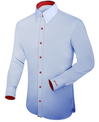 Kreukvrije Overhemd with French Collar 2 Button