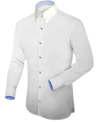 Maatwerk Shirt with French Collar 2 Button