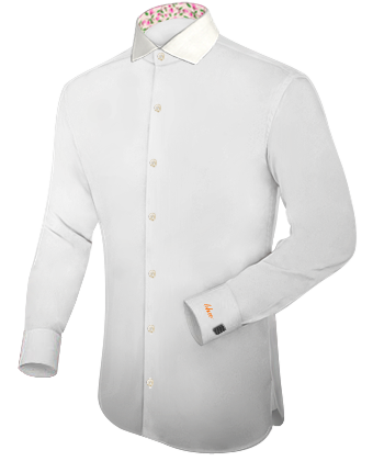 Mannenhemden with Italian Collar 1 Button