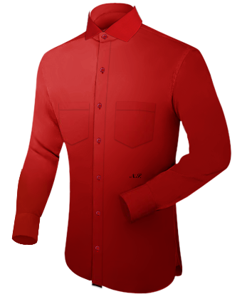 Overhemd Zonder Mouwen with Italian Collar 1 Button
