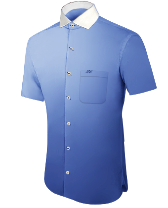 Overhemden Heren Enschede with Italian Collar 1 Button