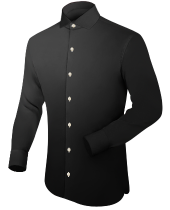 Rokkostuum Overhemd with Italian Collar 1 Button