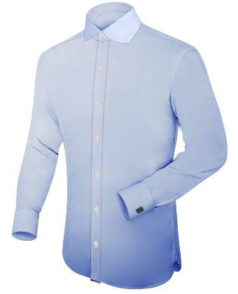 Slim Fit Hemden with English Collar