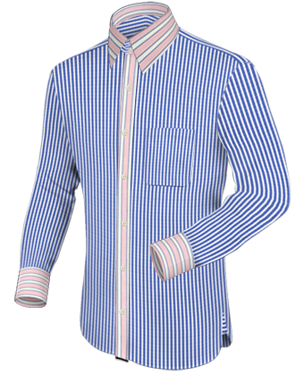 Spijkeroverhemd with French Collar 2 Button