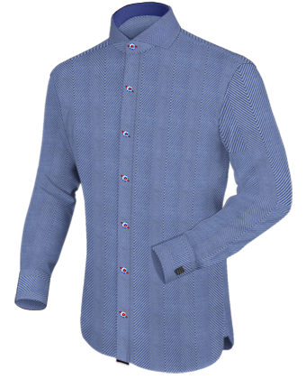 Suit with Cut Away 1 Button