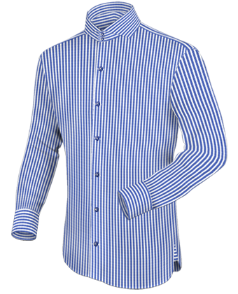 Super Slim Fit Shirt with Cut Away 2 Button