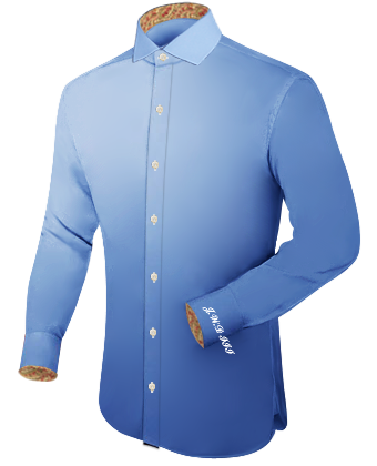 Trendyoverhemden Op Maat with Italian Collar 1 Button