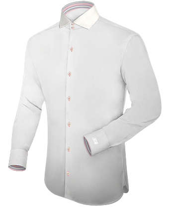 Voordelig Overhemden with Italian Collar 2 Button