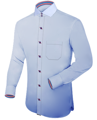 Windsor Overhemd with Italian Collar 2 Button