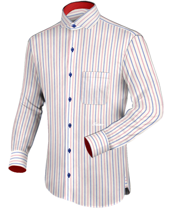 Overhemd Engels with Italian Collar 1 Button