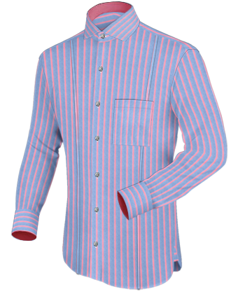 Overhemden Extra Lange Mouw with Italian Collar 1 Button