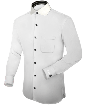 Shirt Uniform with English Collar