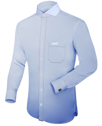 Zwarte Overhemden with Modern Collar