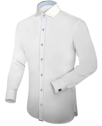 Tailor Overhemden with Italian Collar 1 Button