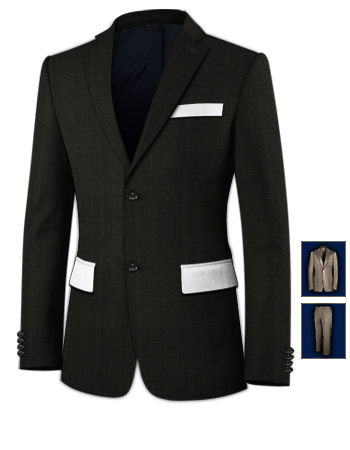 Gala Kostuum Heren Eindhoven with 2 Buttons, Single Breasted