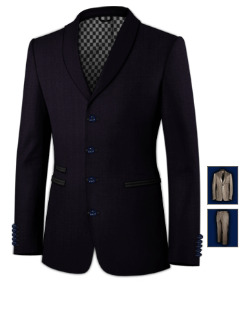 Kostuum Maat 24 with 4 Buttons, Single Breasted