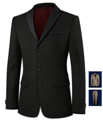 Pak Op Maat Rotterdam with 3 Buttons, Single Breasted