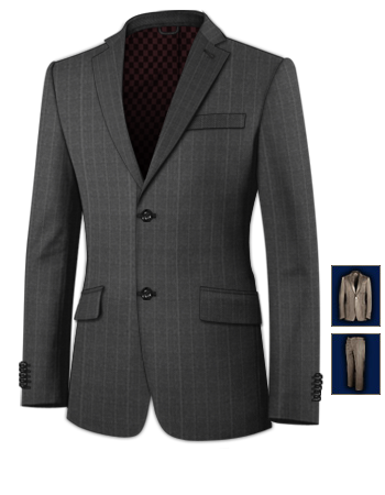 Colberts with 2 Buttons, Single Breasted